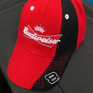 Dale Jr Budweiser Racing Cap